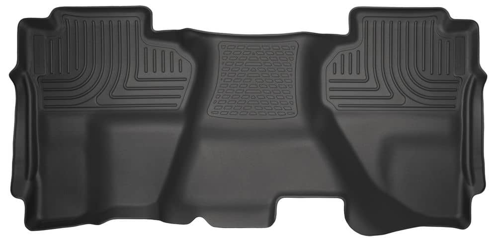 2014-2018 Silverado/Sierra Extended Cab 1500 Weatherbeater Second Row Floor Liners; Full Coverage | Dirty Garage