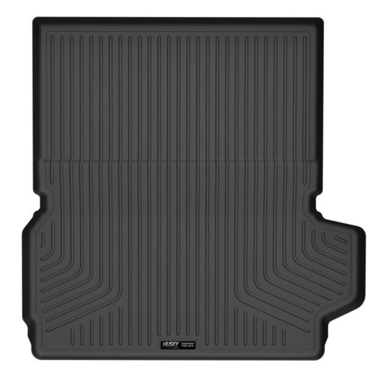 2021-2025 Grand Cherokee L Weatherbeater Black Cargo Liner (Fits to Back of 2nd Row, Over Folded Flat 3rd Row) | Dirty Garage