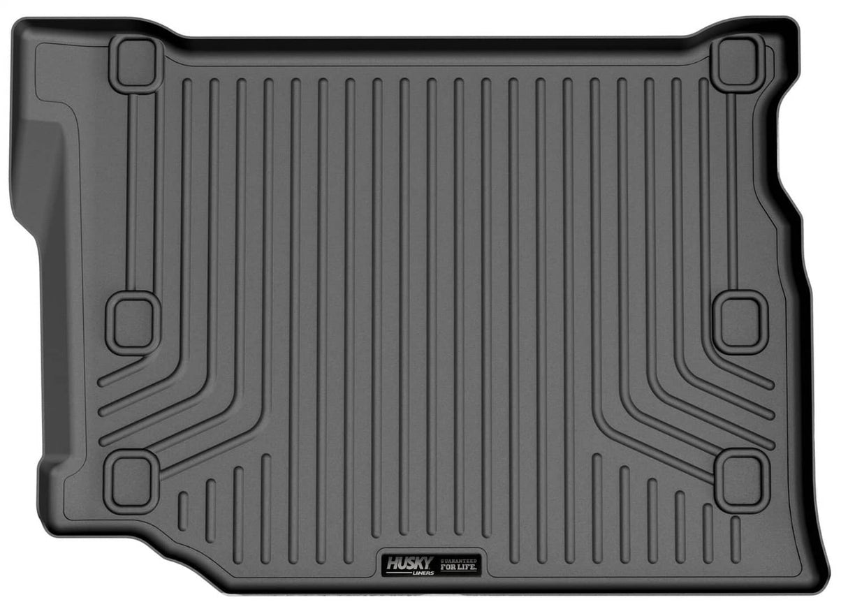 2021-2025 Wrangler 4xe 4-Door Weatherbeater Black Cargo Liner | Dirty Garage