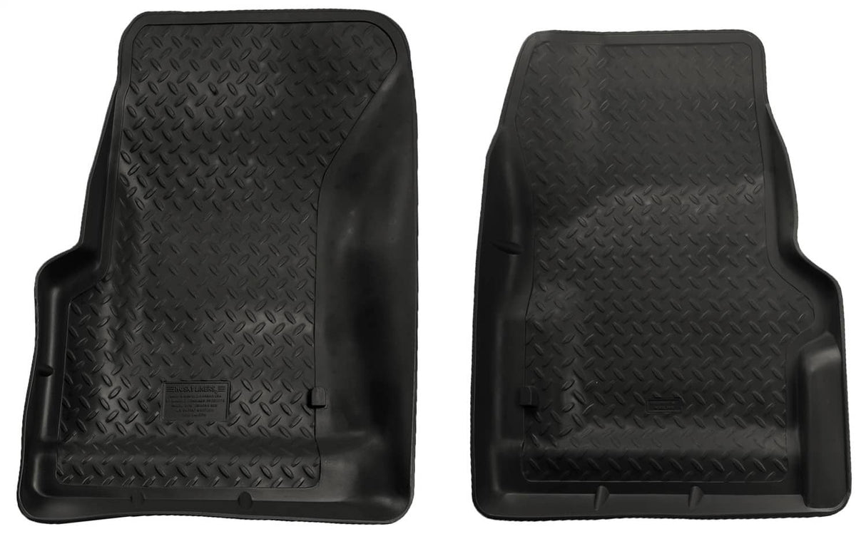 1997-2006 Wrangler Black Front Floor Liners | Dirty Garage
