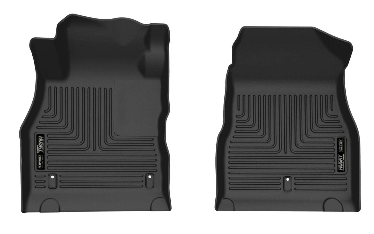 2018-2024 Kicks Black X-Act Front Floor Liners | Dirty Garage