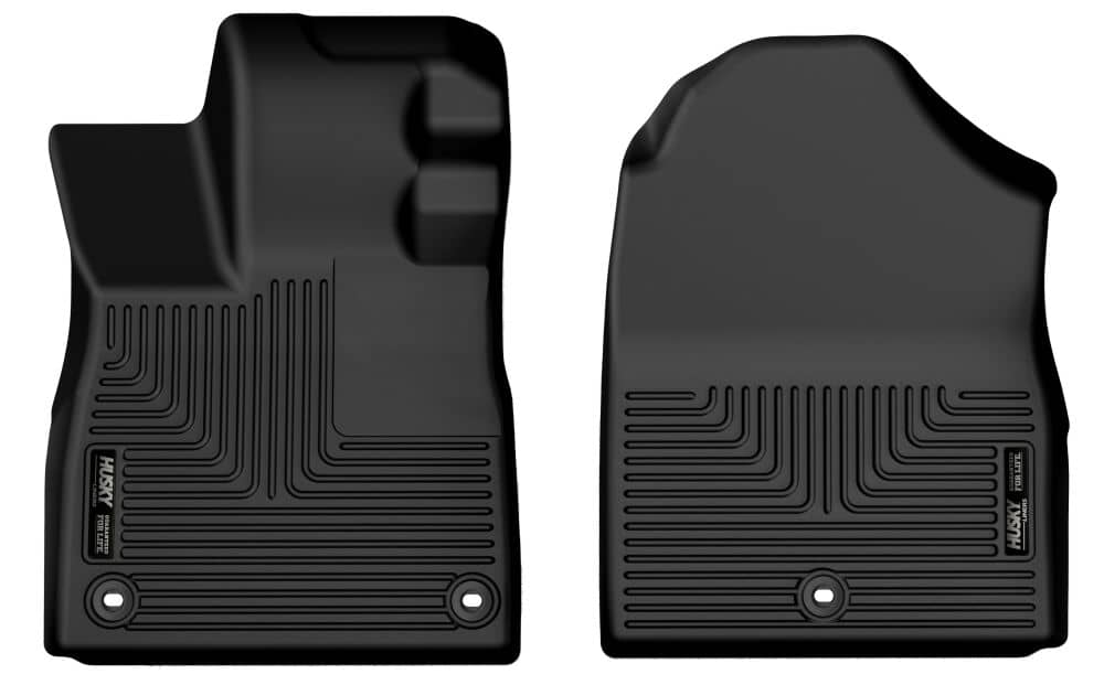 2023-2025 Pilot Black X-Act Front Row Floor Liners | Dirty Garage