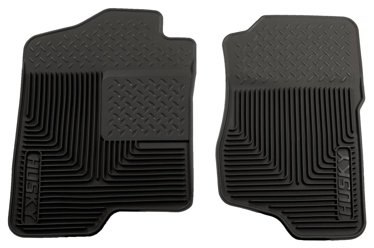2007-2014 Avalanche & Suburban/Tahoe/Yukon Heavy Duty Black Front Floor Mats | Dirty Garage