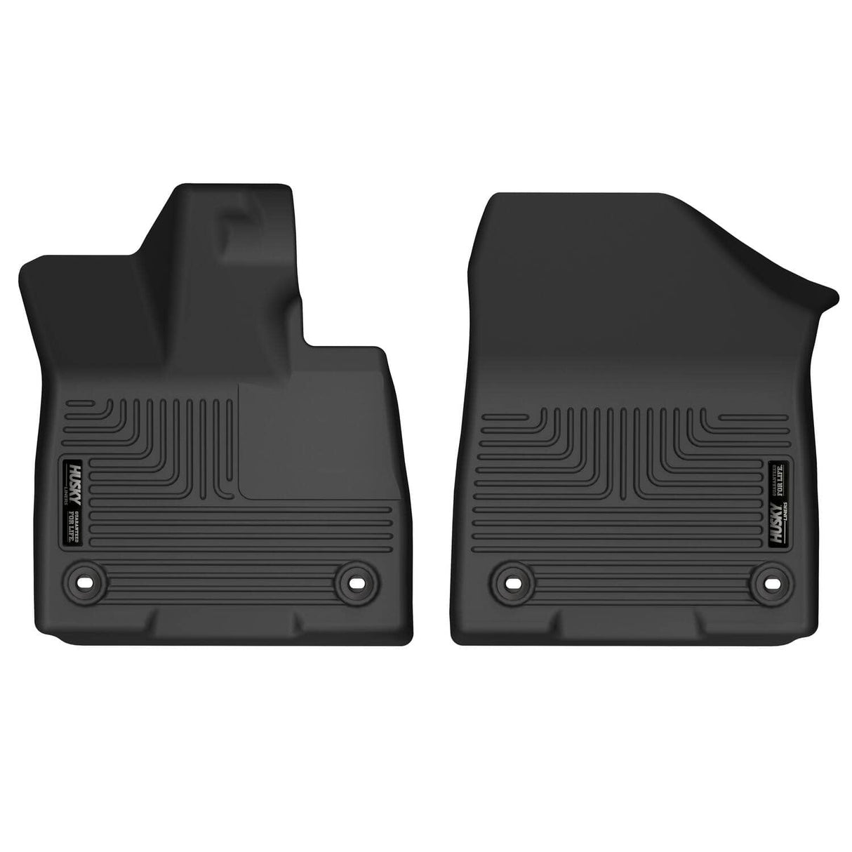 2021-2025 Sienna Black X-Act Front Floor Liners | Dirty Garage