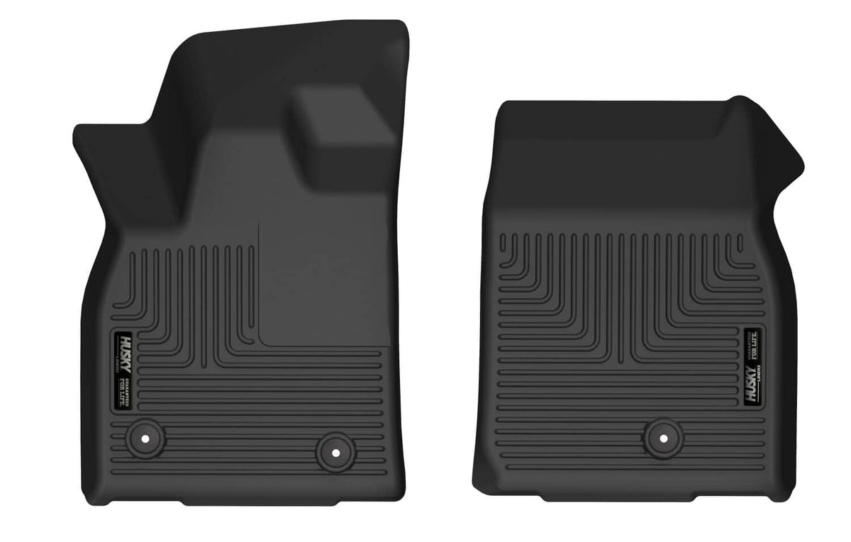 2021-2025 Mustang Mach-E Black X-Act Front Floor Liners | Dirty Garage