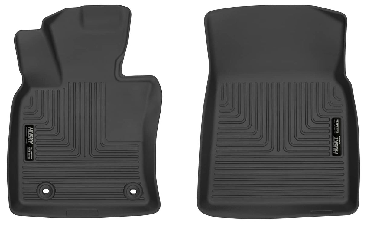 2018-2024 Camry (Including Hybrid) Black X-Act Front Floor Liners | Dirty Garage