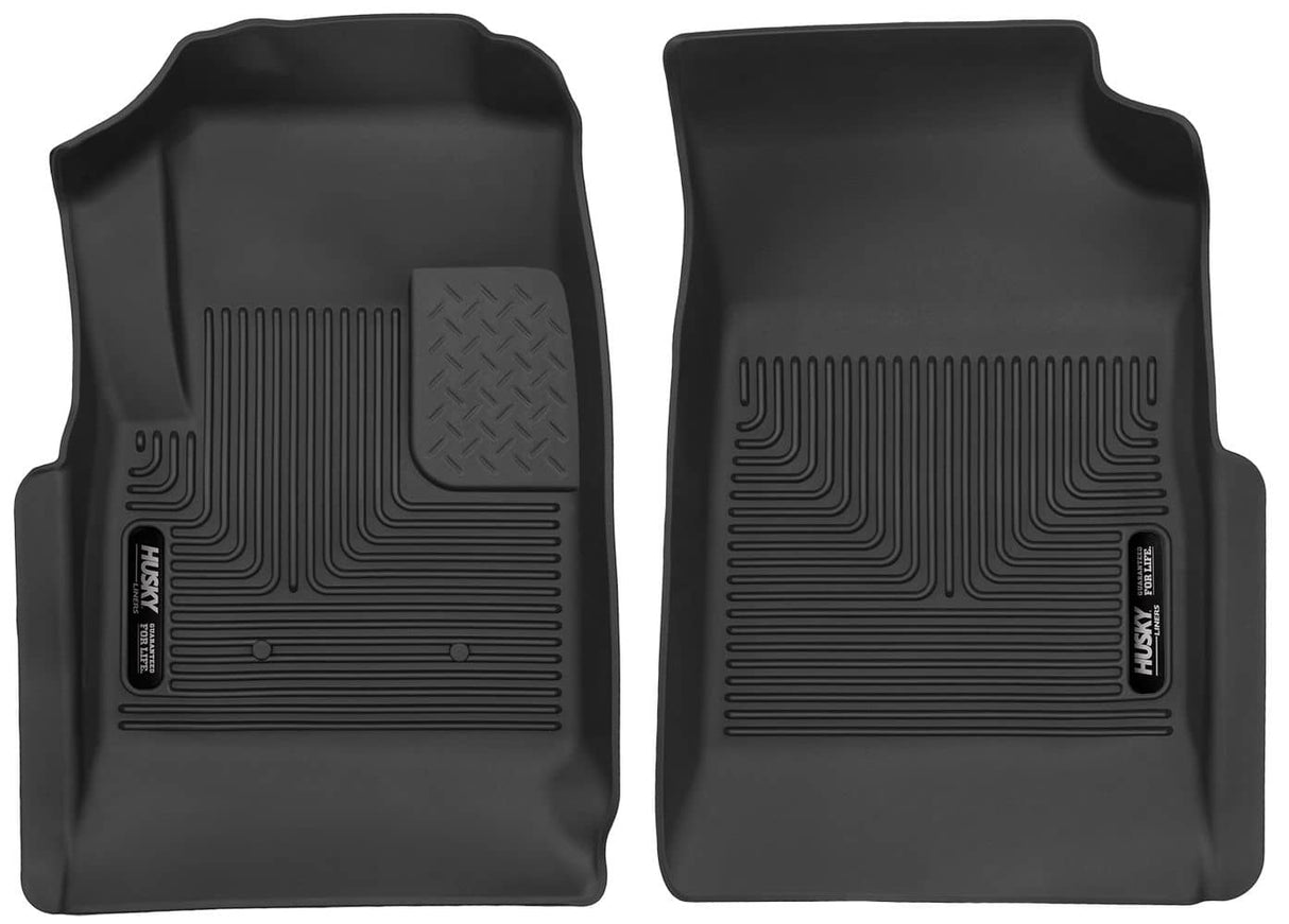 2015-2022 Colorado/Canyon X-Act Black Front Floor Liners | Dirty Garage