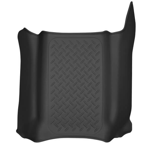 2019-2025 Silverado/Sierra 1500/HD Extended/Crew Cab X-Act Black Front Center Hump Floor Liner | Dirty Garage
