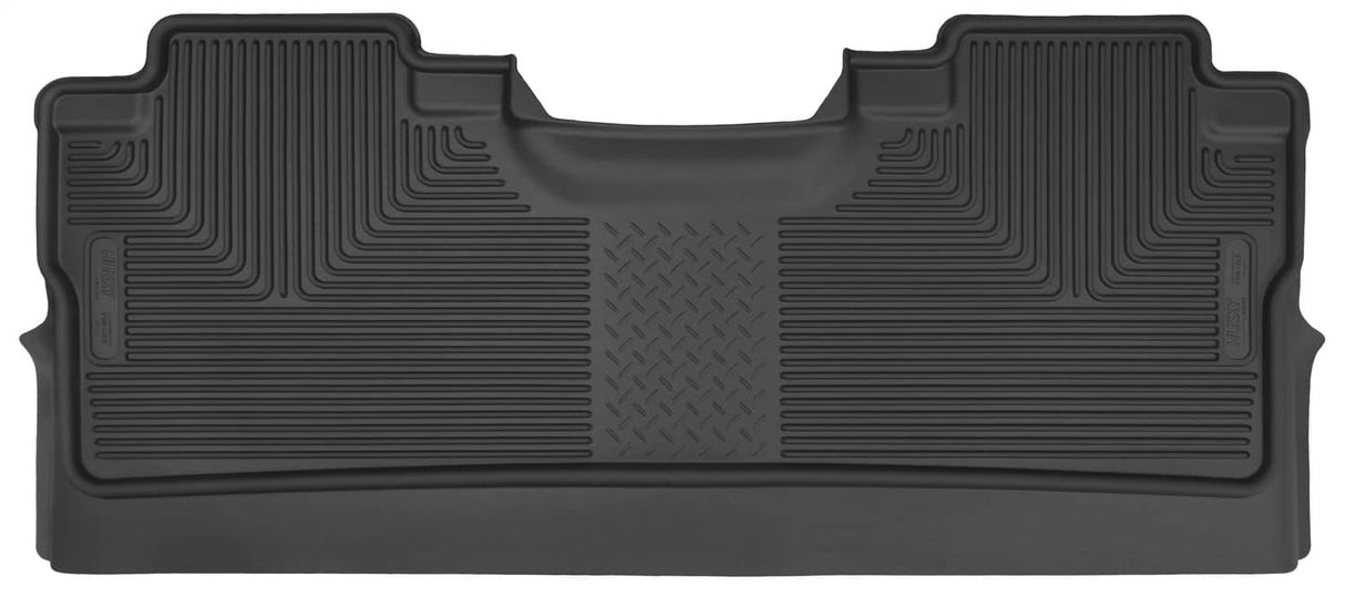 2015-2025 F150 Crew Cab X-Act Black Rear Floor Liners | Dirty Garage