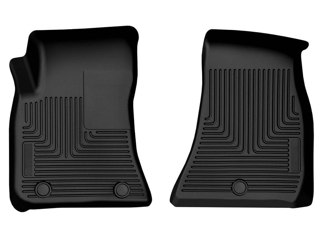 2016-2023 Challenger X-Act Black Front Floor Liners | Dirty Garage