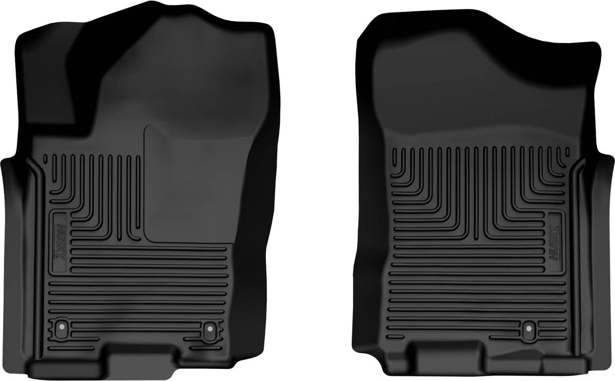 2008-2015 Armada X-Act Black Front Floor Liners | Dirty Garage