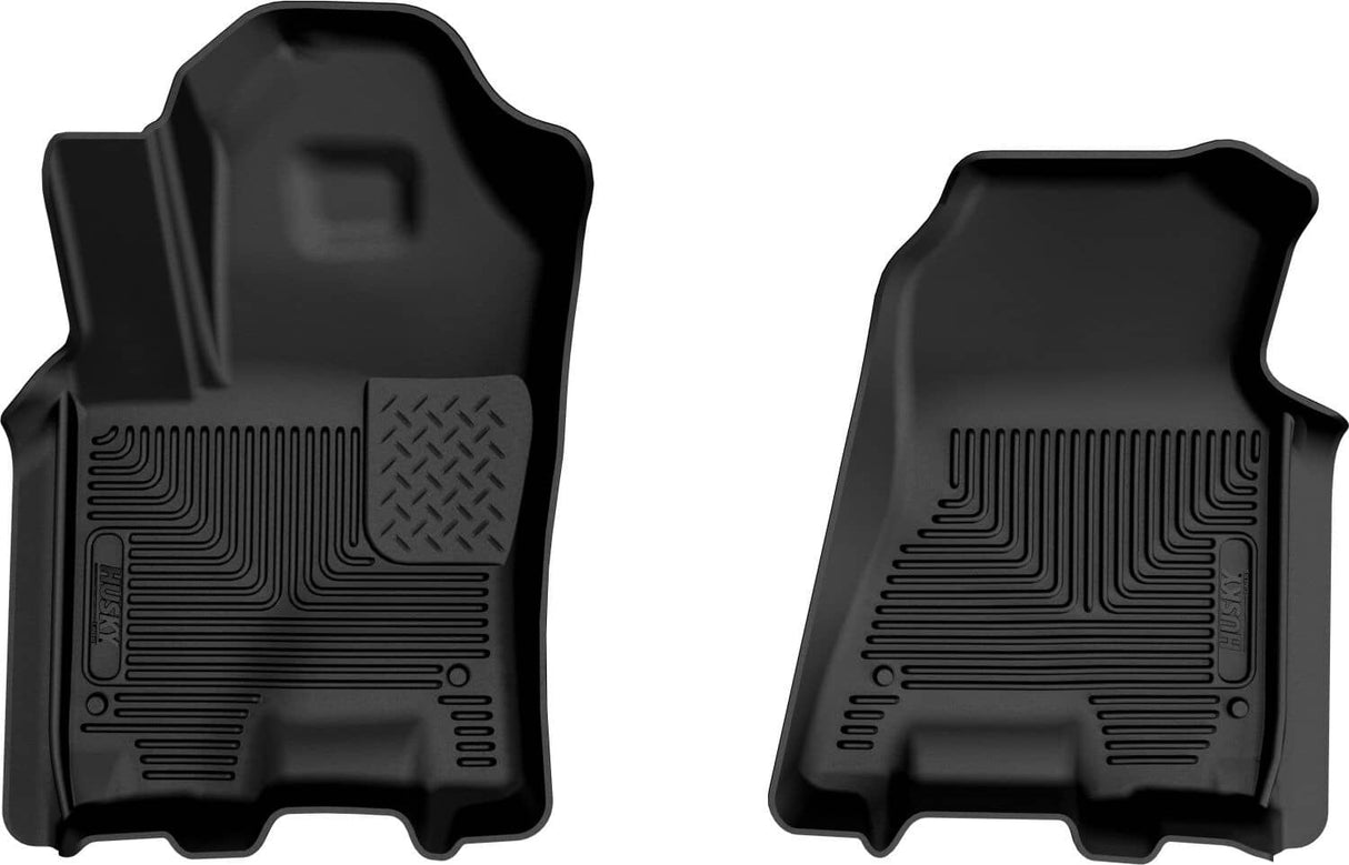 2025 Ram 1500 Crew/Quad Cab X-Act Black Front Floor Liners | Dirty Garage