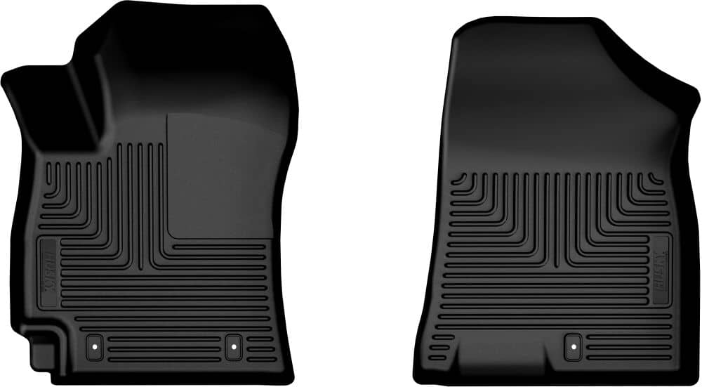 2024-2025 Kona X-Act Black Front Floor Liners | Dirty Garage