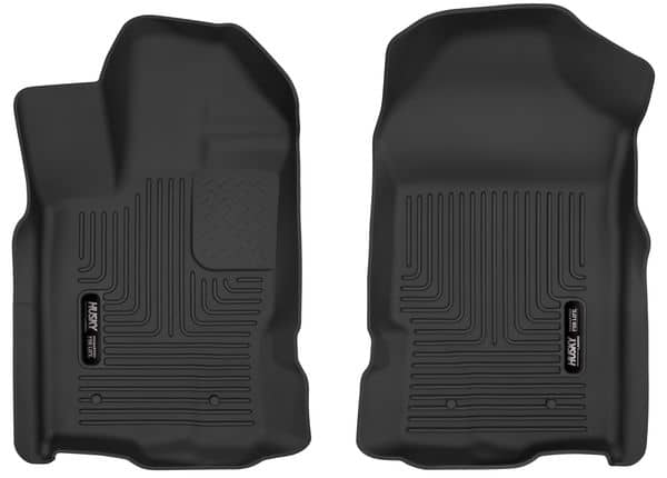2019-2023 Ranger Extended/Crew Cab X-Act Black Front Floor Liners | Dirty Garage