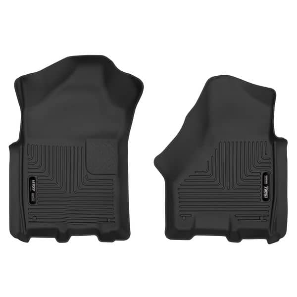 2019-2025 Ram 2500/3500 Crew/Mega Cab X-Act Black Front Floor Liners | Dirty Garage