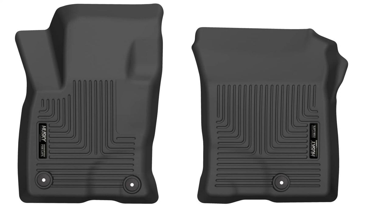 2020-2022 Escape X-Act Black Front Row Floor Liners | Dirty Garage