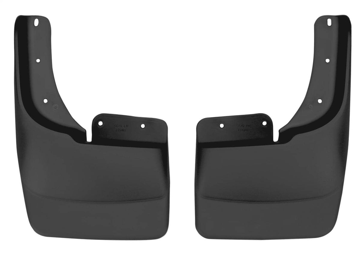 1997-2003 F150 With Factory Flares Black Molded Custom Fit Front Mud Flaps | Dirty Garage
