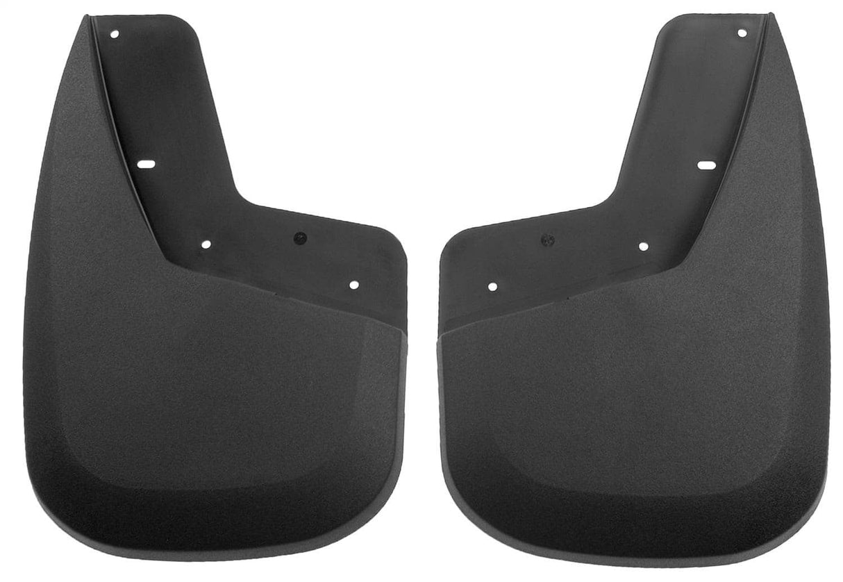 2007-2013 Sierra 1500/2007-2014 HD Black Molded Custom Fit Front Mud Flaps | Dirty Garage