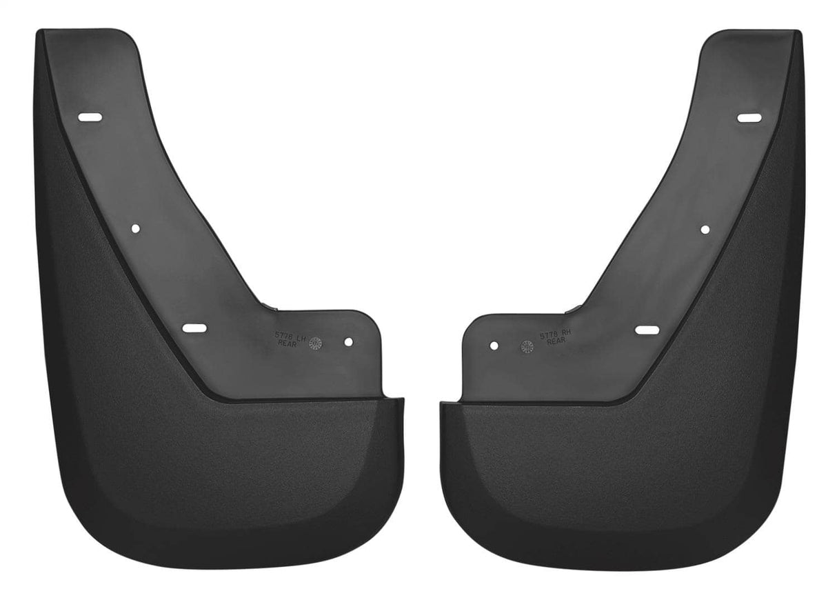 2007-2014 Escalade/Yukon Denali Black Molded Custom Fit Rear Mud Flaps | Dirty Garage