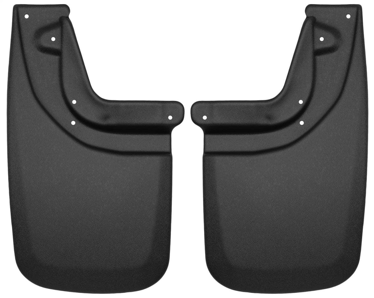 2005-2015 Tacoma With Fender Flares Black Molded Custom Fit Rear Mud Flaps | Dirty Garage