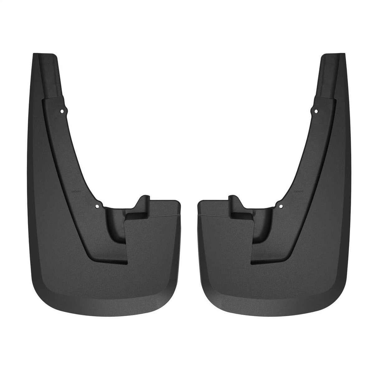 2019-2024 Ram 2500/3500 Black Molded Custom Fit Front Mud Flaps Without OEM Fender Flares | Dirty Garage