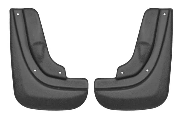 2014-2021 Grand Cherokee/2022 Grand Cherokee WK Black Molded Custom Fit Front Mud Flaps | Dirty Garage