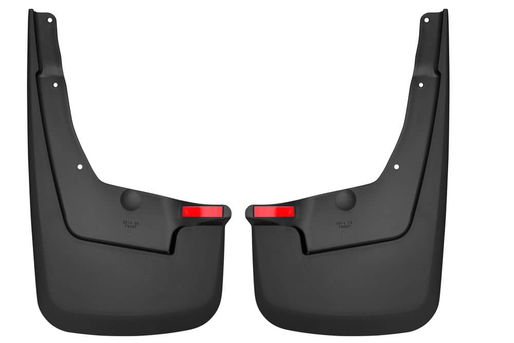 2019-2024 Ram 1500 Black Molded Custom Fit Front Mud Flaps Without Flares | Dirty Garage