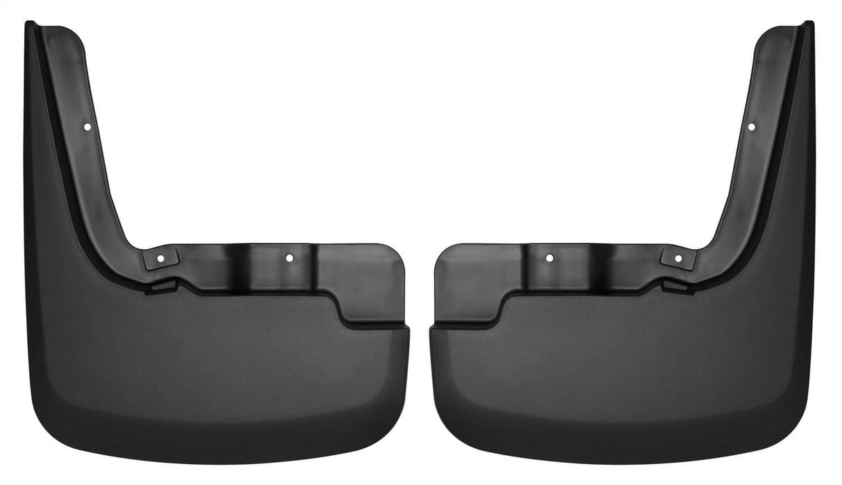 2019-2025 Silverado 1500 Black Molded Custom Fit Front Mud Flaps | Dirty Garage