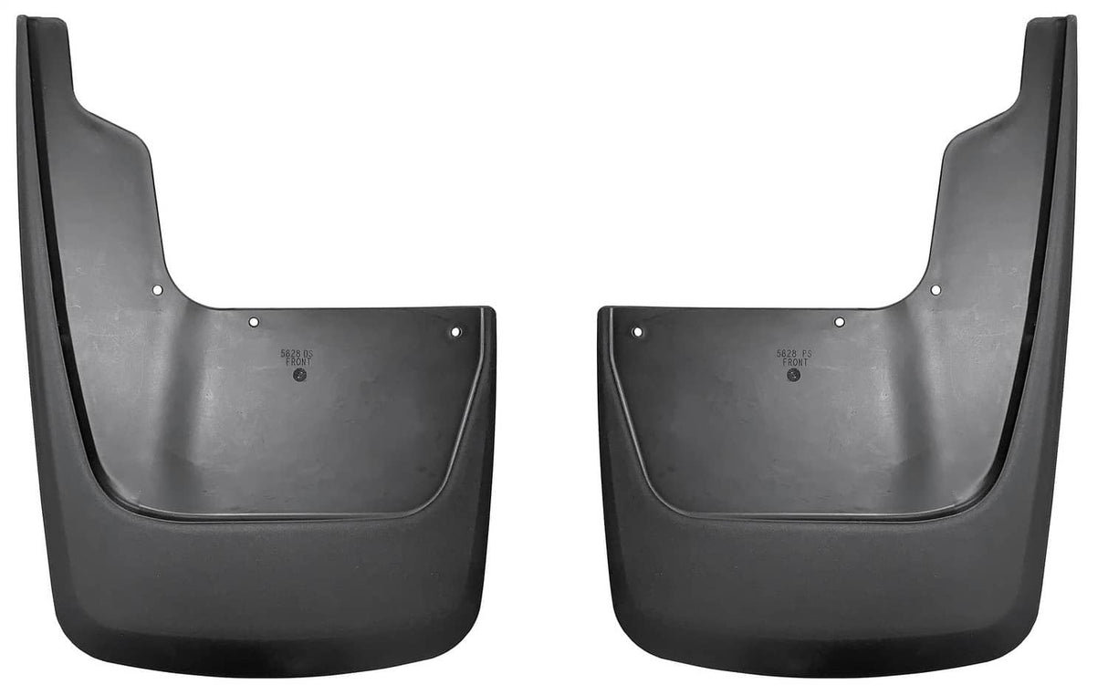 2020-2025 Silverado HD Black Molded Custom Fit Front Mud Flaps | Dirty Garage
