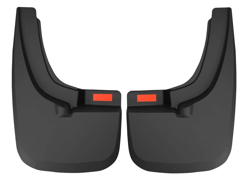 2019-2023 Ranger (Exc. Tremor) Black Molded Custom Fit Front Mud Flaps | Dirty Garage