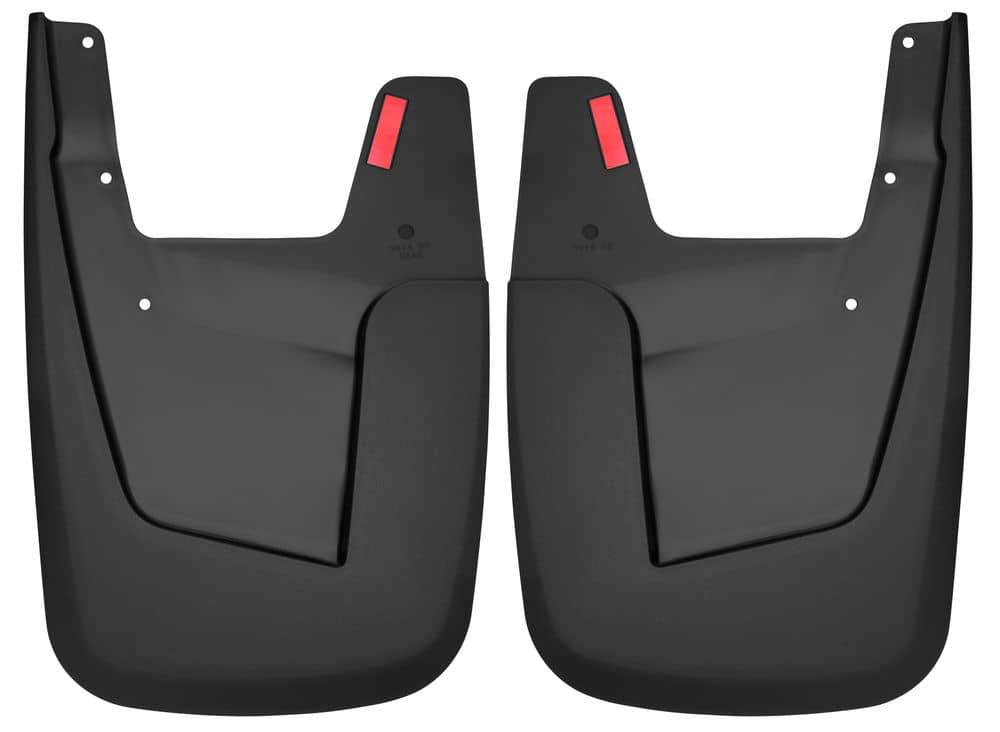 2019-2024 Ram 1500 Without Flares Black Molded Custom Fit Rear Mud Flaps | Dirty Garage