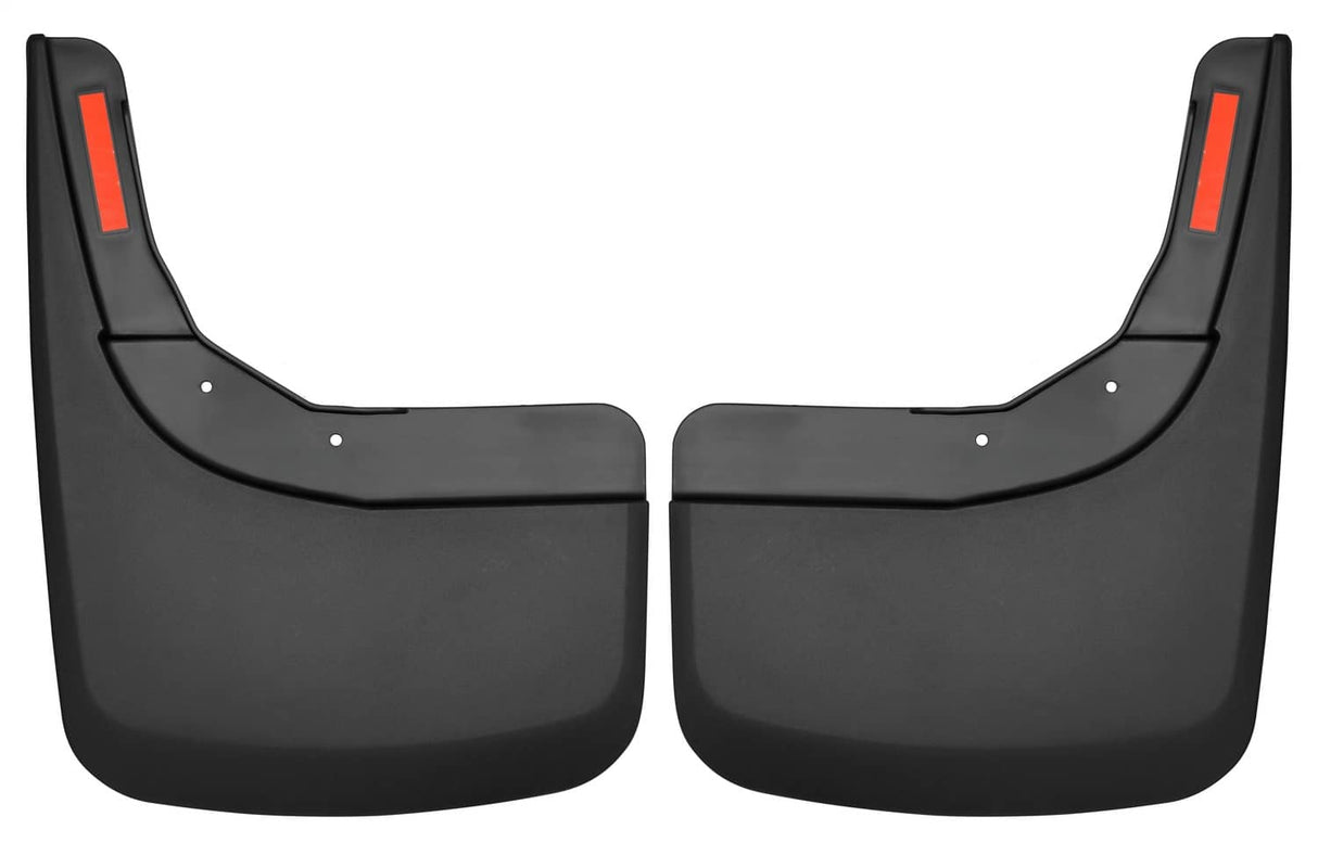 2019-2025 Silverado 1500 Black Molded Custom Fit Rear Mud Flaps | Dirty Garage