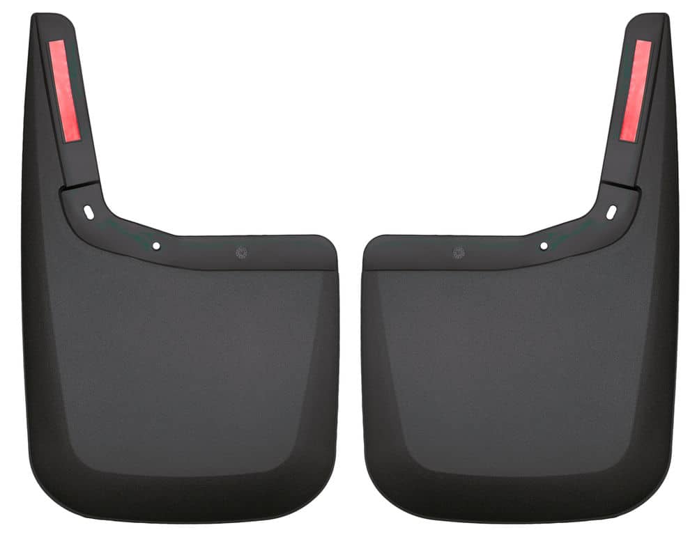 2015-2020 F150 Black Molded Custom Fit Rear Mud Flaps Without Fender Flares | Dirty Garage