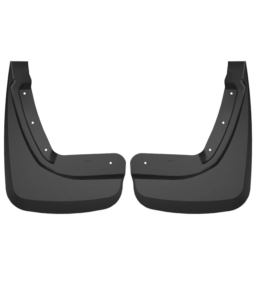 2020-2024 Explorer Black Molded Custom Fit Rear Mud Flaps | Dirty Garage