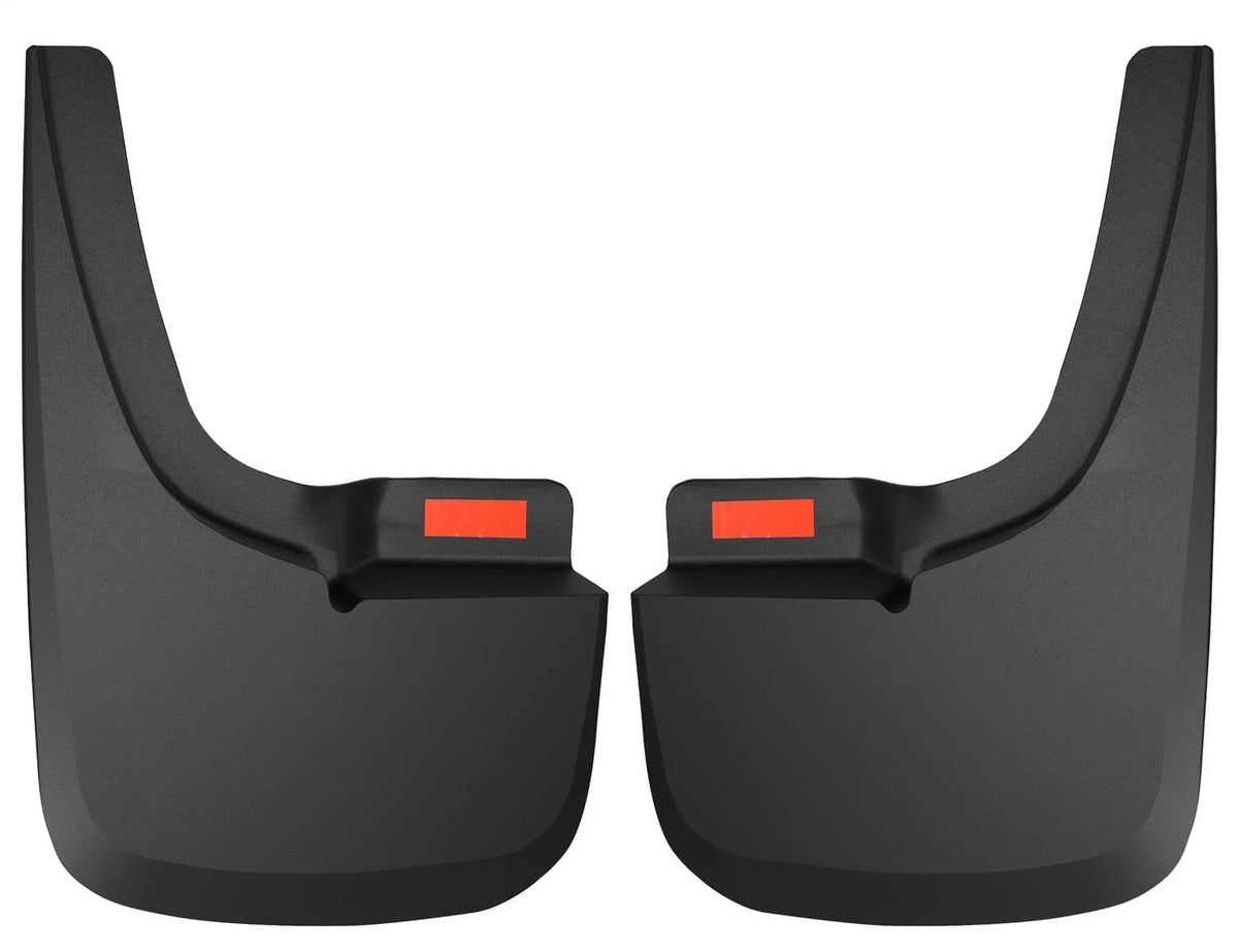 2019-2023 Ranger (Exc Tremor) Black Molded Custom Fit Rear Mud Flaps | Dirty Garage