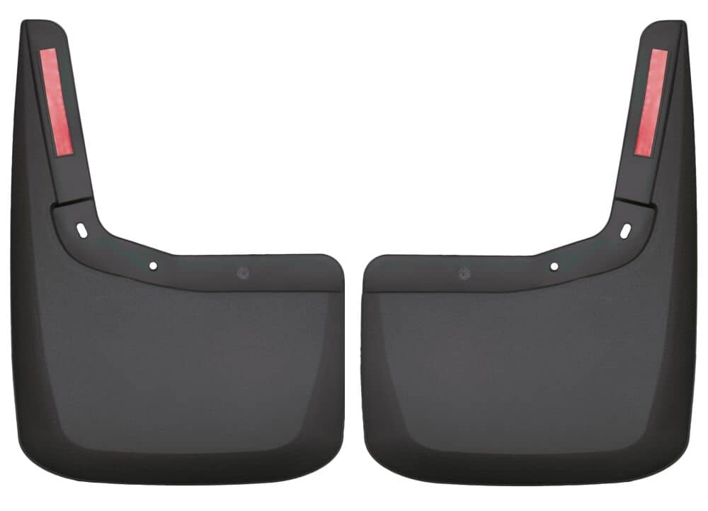 2021-2025 F150 Black Molded Custom Fit Rear Mud Flaps | Dirty Garage