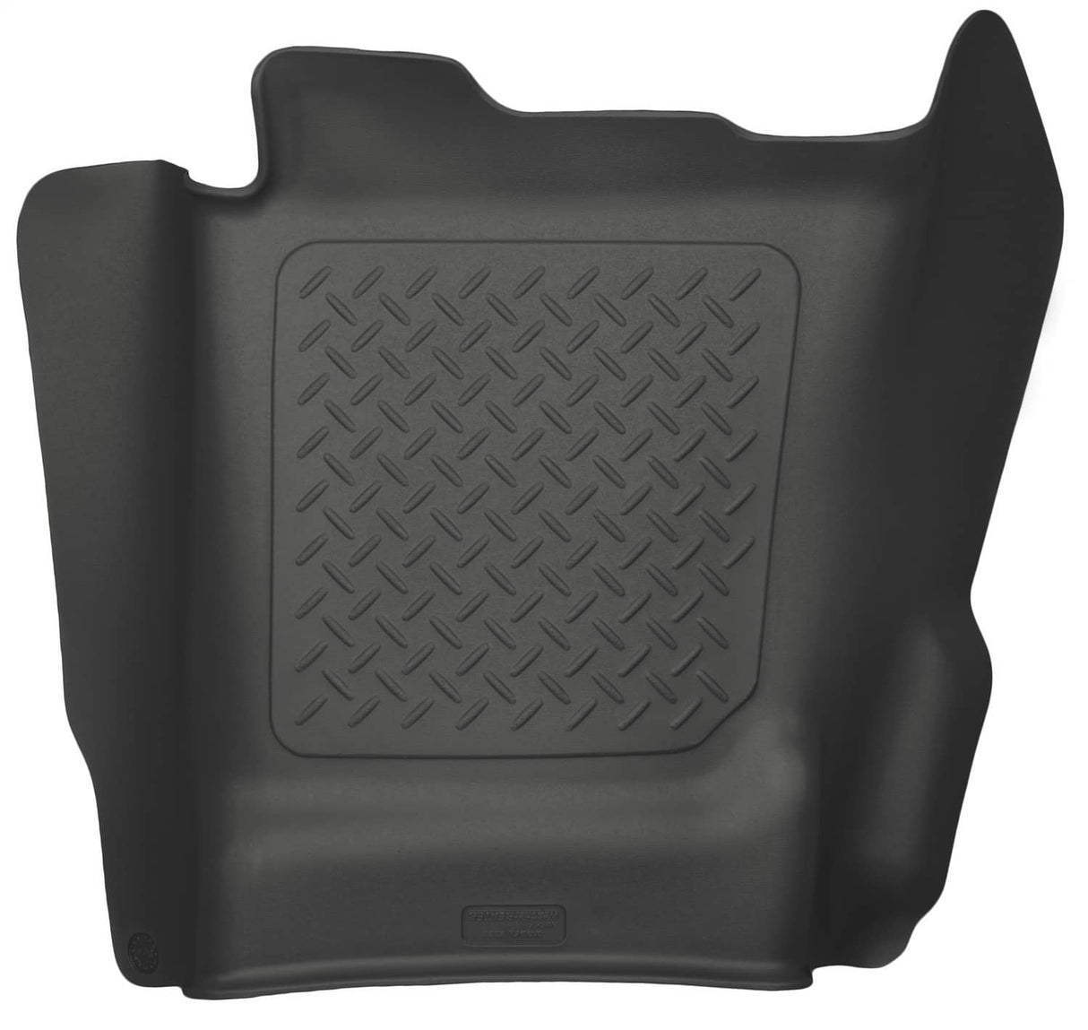 2014-2018 Silverado/Sierra Extended/Crew 1500/ 2015-2019 HD Black Front Center Hump Floor Liner | Dirty Garage