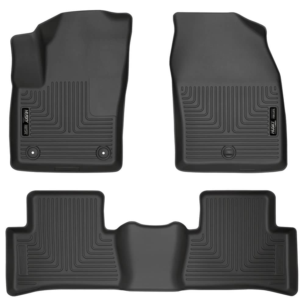 2018-2022 C-HR Black Weatherbeater Front & Rear Floor Liners | Dirty Garage