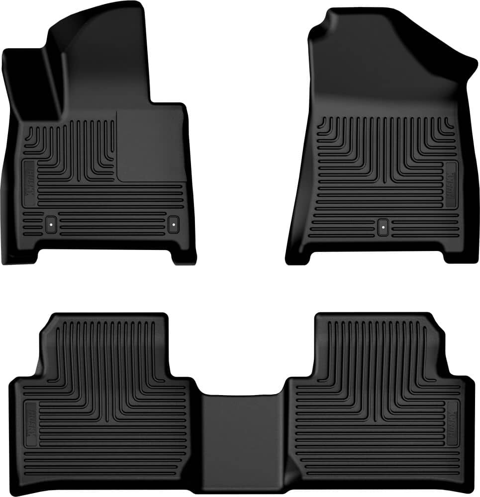 2024-2025 Santa Fe Black Weatherbeater Front & Rear Floor Liners | Dirty Garage