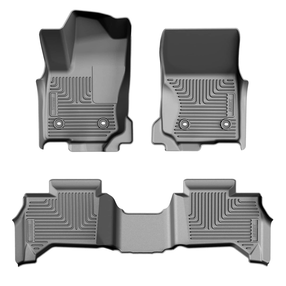 4Runner Weatherbeater Black Front and Second Row Floor Liners | Dirty Garage