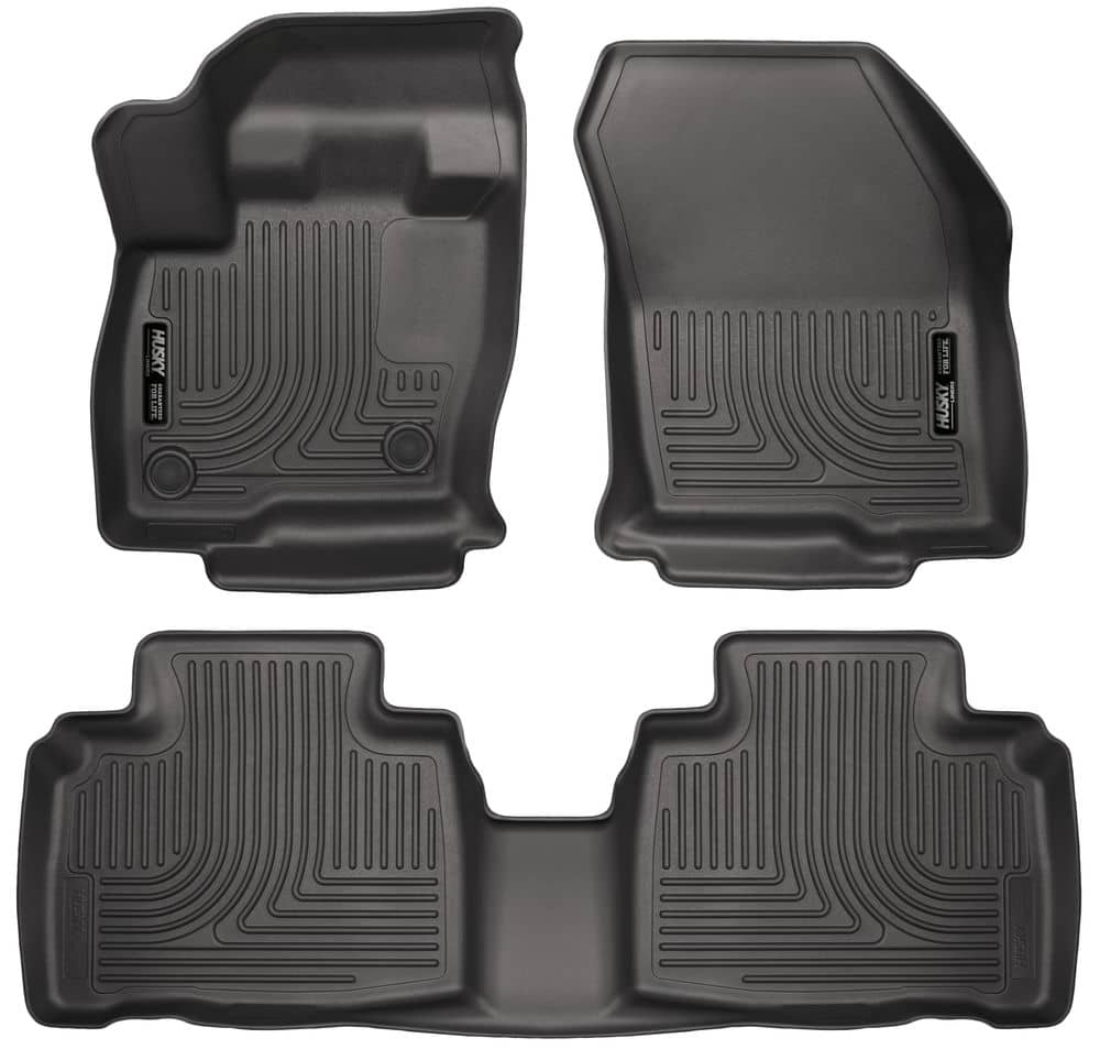 2015-2024 Edge Black Weatherbeater Front & Rear Floor Liners | Dirty Garage