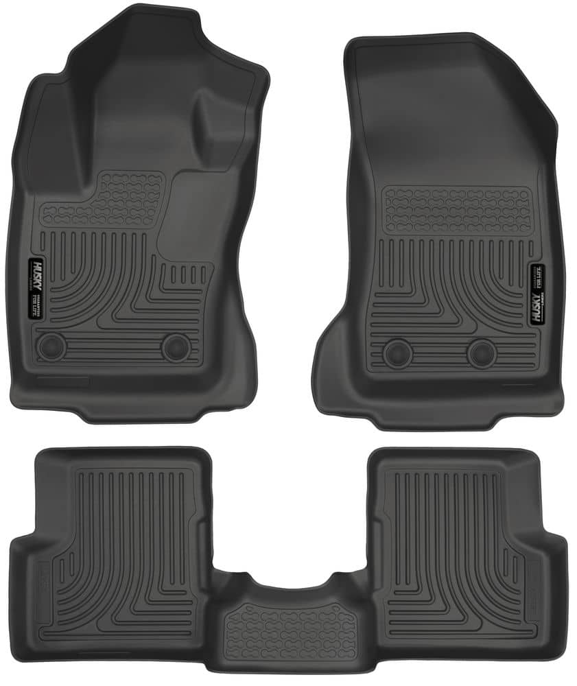 2015-2022 Renegade Black WeatherBeater Front & Rear Floor Liners | Dirty Garage
