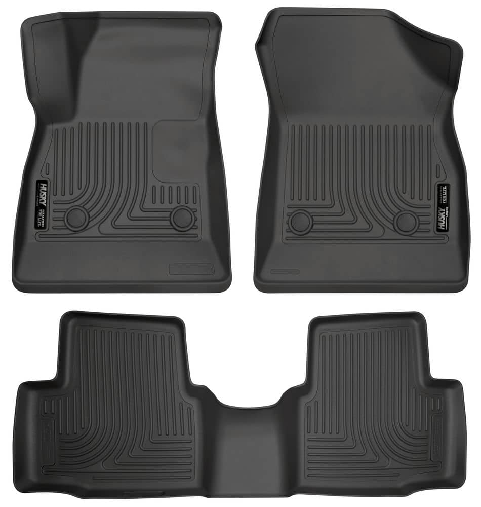2016-2020 Cruze Black Weatherbeater Front & Second Row Floor Liners | Dirty Garage