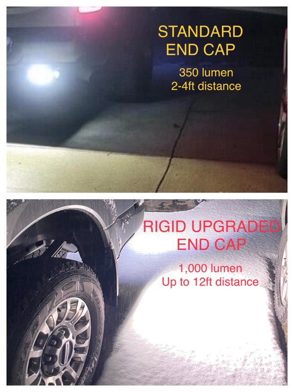 2017-2026 Superduty Hitch Bar Lighting Kit - Rigid SR-Q Pro w/ Standard Endcap (100143-01)