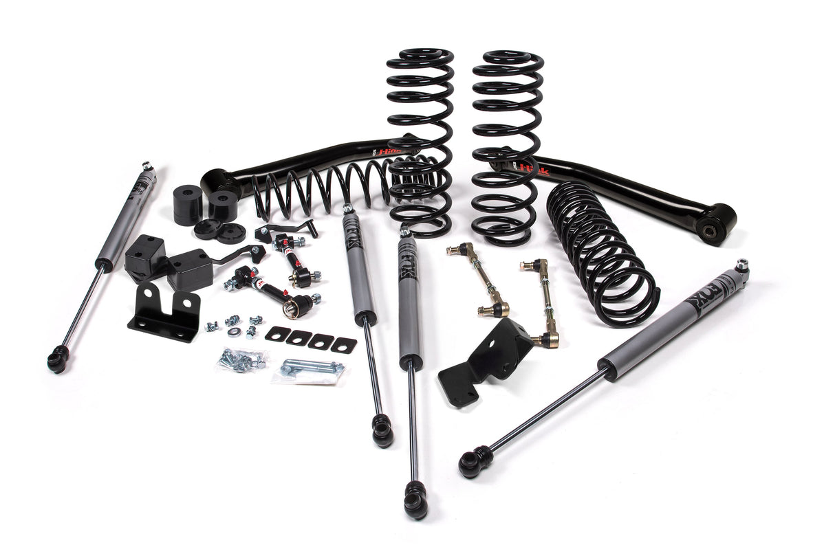 2018-2026 Wrangler JL 4-Door 1.5" Lift J-Venture Kit w/ Stock / FOX 2.0 Performance Series