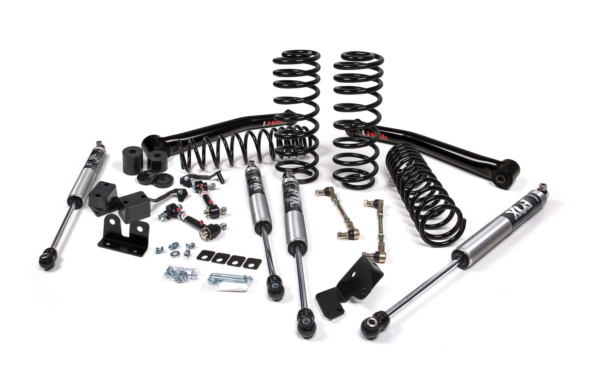 2018-2026 Wrangler JL 4-Door 1.5" Lift J-Venture Kit w/ Stock / FOX 2.0 Performance Series