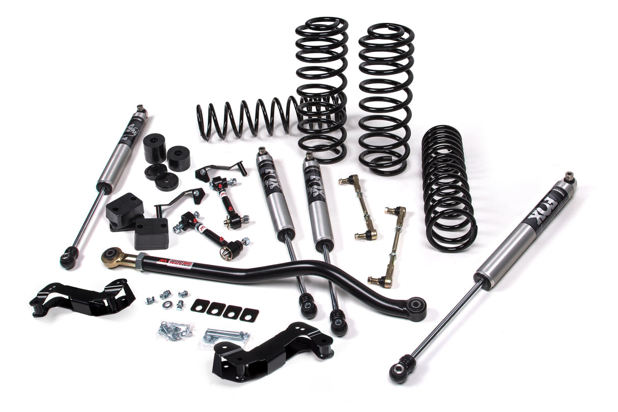 2021-2025 Wrangler JL 4-Door 4xe 3.5" Lift J-Kontrol Kit w/ FOX 2.5 Performance Elite