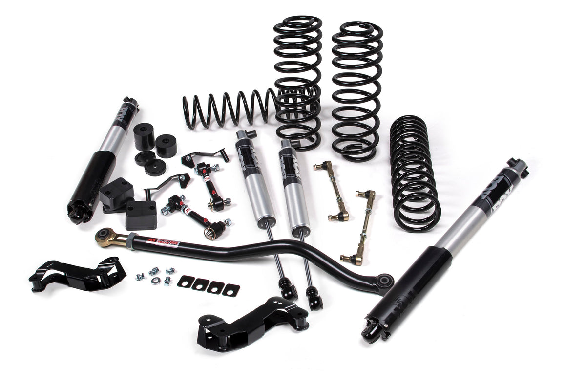 2018-2026 Wrangler JL 4-Door 2.5" Lift J-Kontrol Kit w/ Heavy Duty Rate Coils / Shock Relocation Bracket