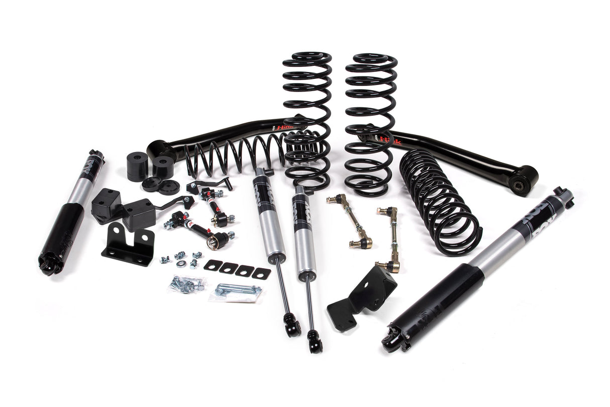 2018-2026 Wrangler JL 4-Door 1.5" Lift J-Venture Kit w/ Stock / FOX 2.0 Performance Series