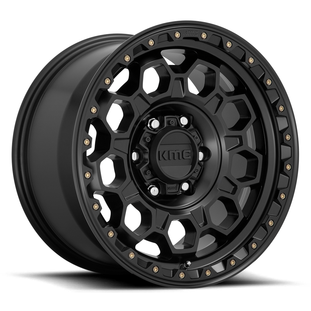 KMC Trek Satin Black Wheel (KM545) | Dirty Garage